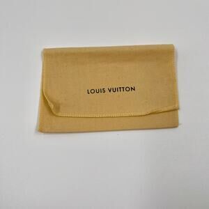 Louis Vuitton Dust Bag 100% Cotton Dustbag Storage Vintage authentic 0355
